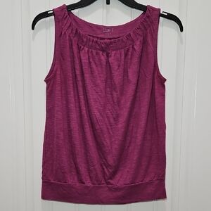 Loft Sleeveless Blouse Top
